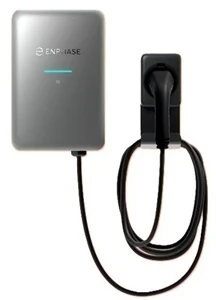 Enphase IQ EV Charger 2 7.4kW with a 7.5m Type 2 Tethered Charging Cable