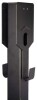 Easee 2 Way Post Black Coated Pedestal Unit - 1500mm